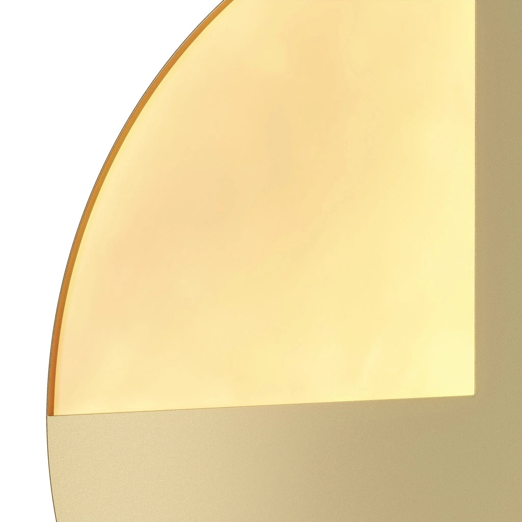 Maytoni Applique contemporanea Jupiter 1 luce LED integrato ottone alluminio