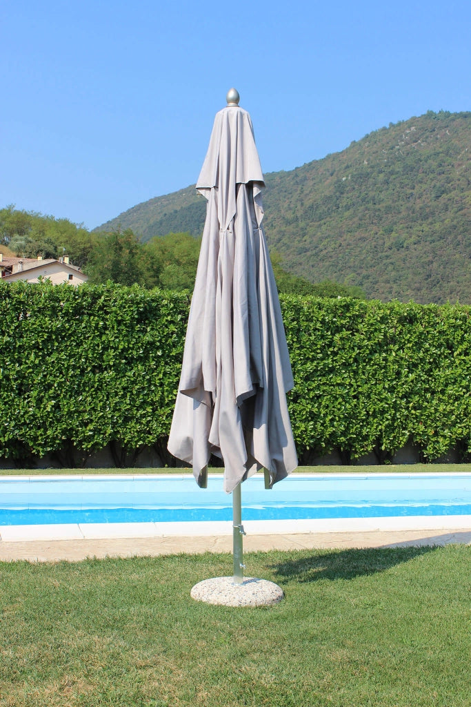 Ombrellone da Giardino 3x4 palo centrale in alluminio - GANGE