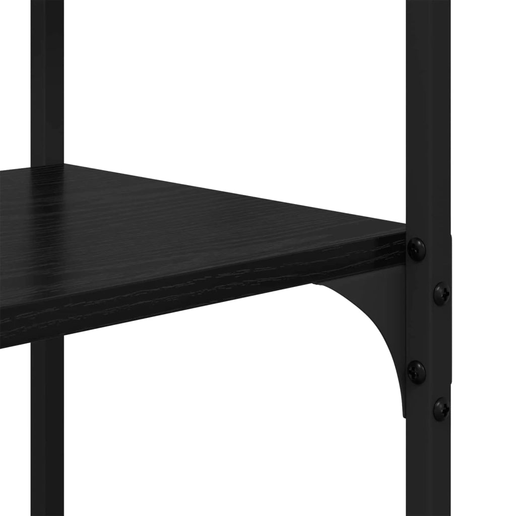 Libreria Rovere nero 100 x 32 x 170 cm Legno multistrato 881892