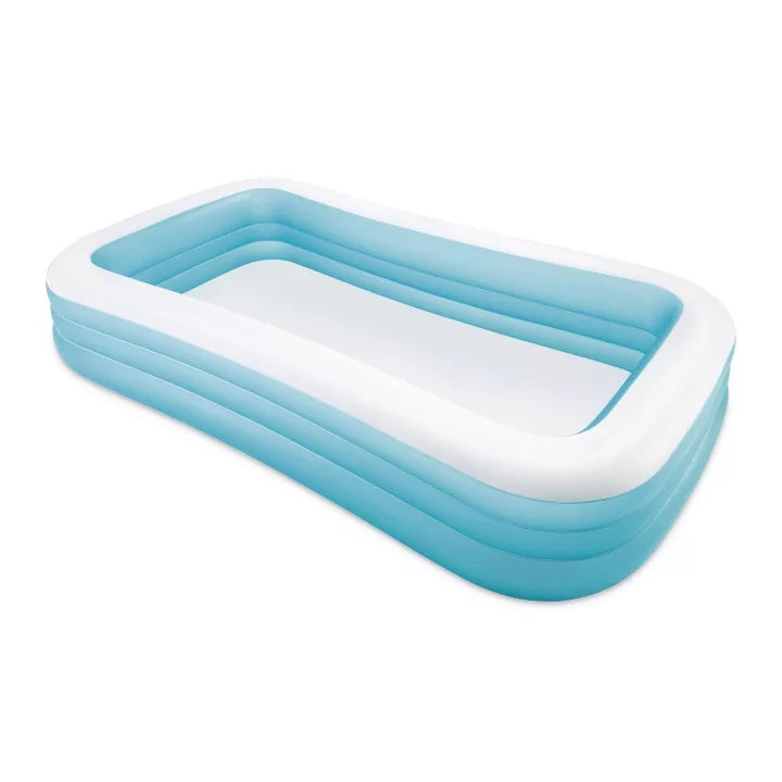 PISCINA GONFIABILE RETTANGOLARE  +6 ANNI  cm.305x183x56h.  peso kg.7,3 (58484)    INTEX
