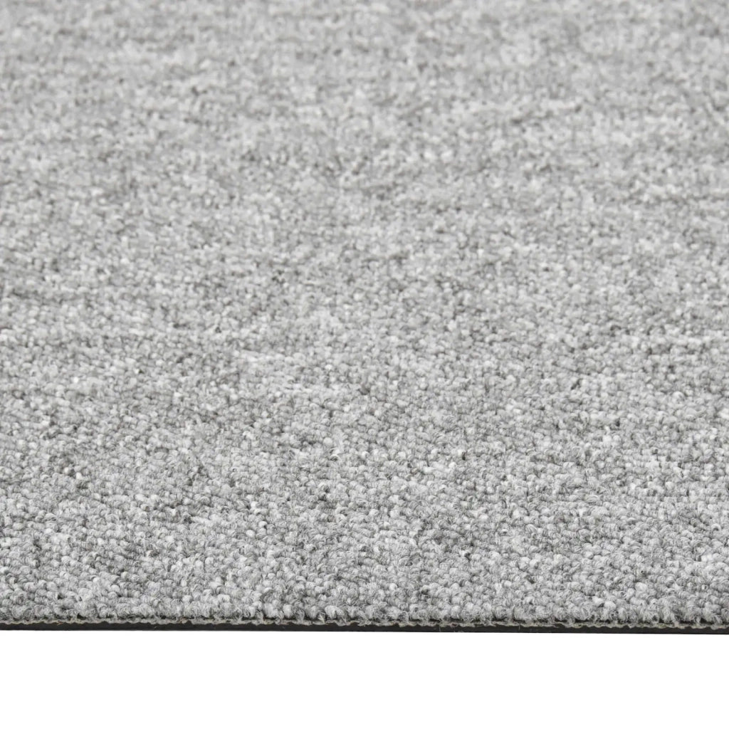 Tappeto 20 pcs Grigio chiaro 50 x 50 cm 100% Polipropilene