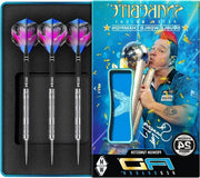 Punte d'asta in acciaio con punta in tungsteno, Euro 11-20, 24 gr, punte per darts con ali e asti