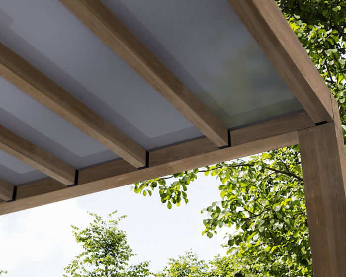 Pergola Helsinki 3X10 m Pergola in legno di cedro