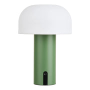 Lampada da Tavolo Soham, Verde, Metallo, 15x15x22 cm