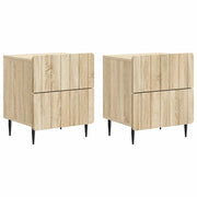 Armadio da Notte 2 pcs Rovere Sonoma 43 x 34,5 x 49,5 cm 894300