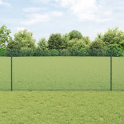 Set di Recinzione da Giardino Set di 2 Verde Metallo 10 x 1 m