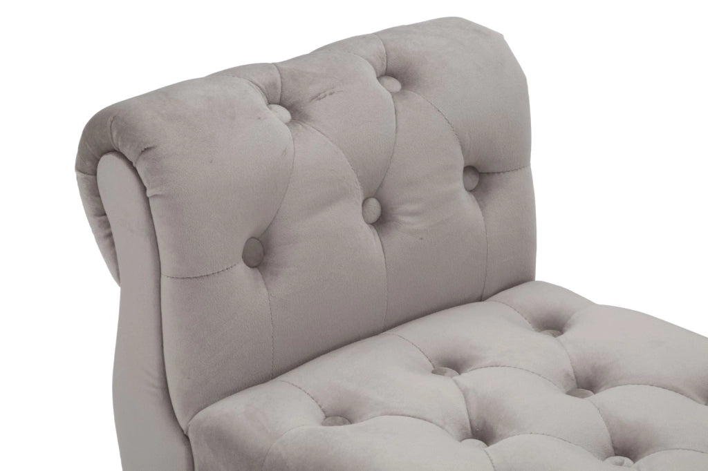 PANCHETTA PARIS GRIGIA/GOLD CM 120X40X60