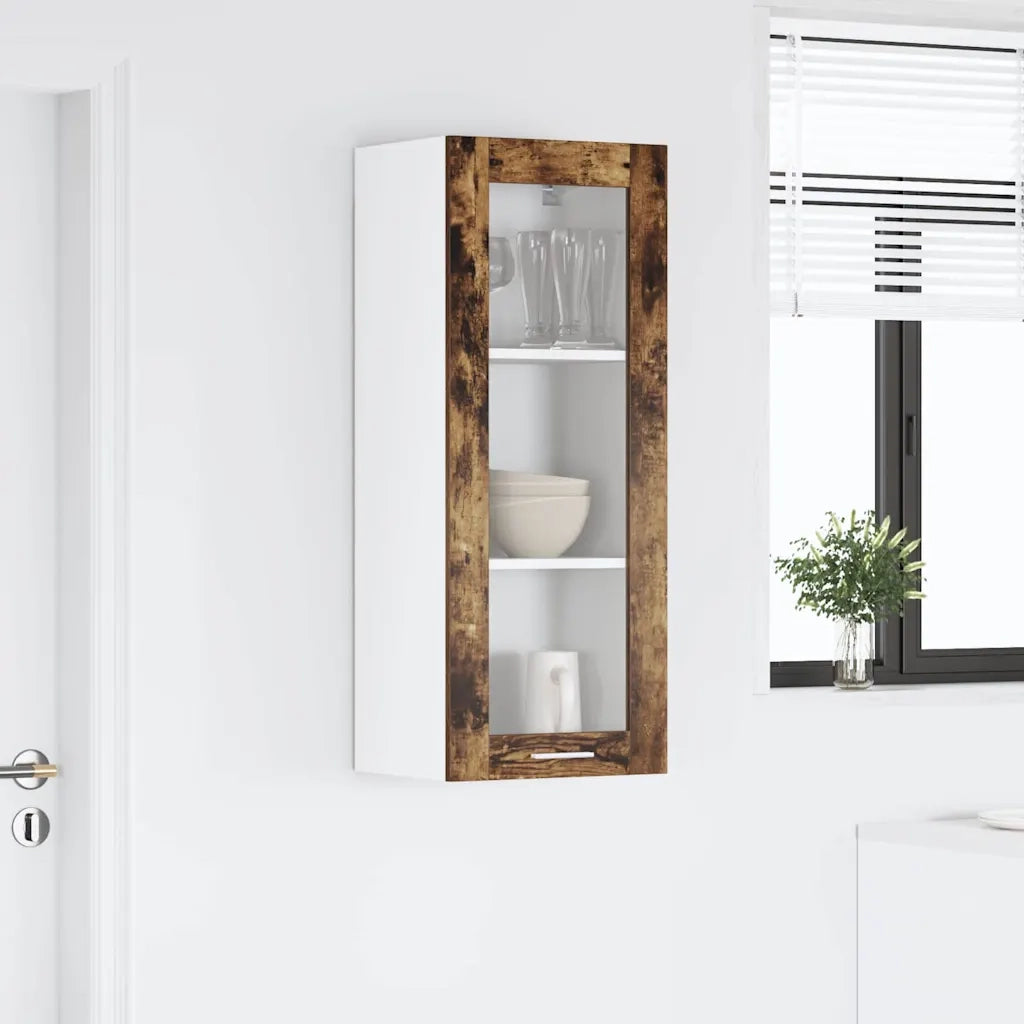 Armadio pensile Rovere fumé 40 x 31 x 100 cm Legno multistrato