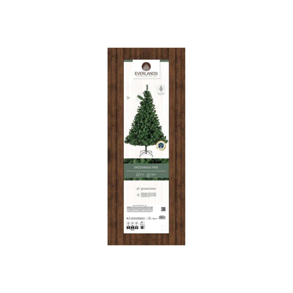 Albero Greenwood Pine D137 H210cm verde