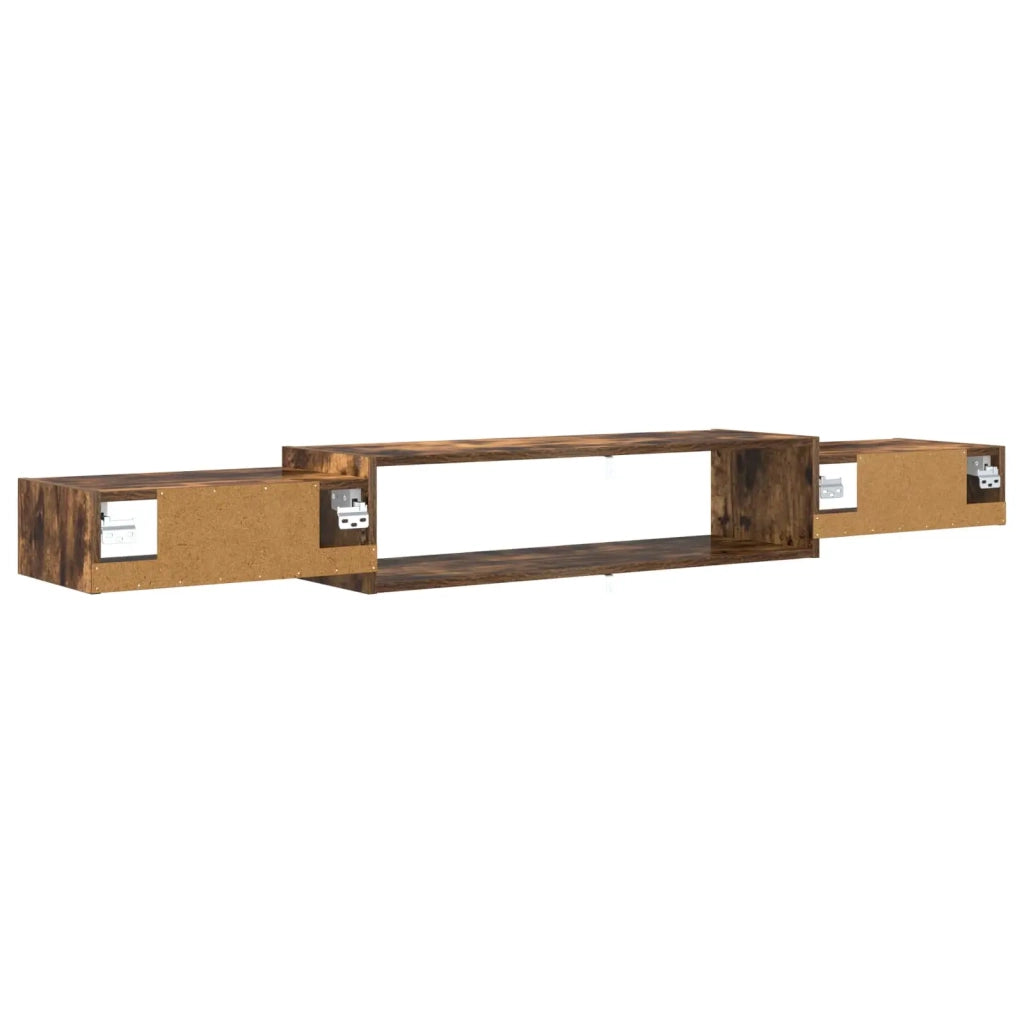 Mobile TV da Parete A parete Rovere Fumo 180 x 28 x 21 cm