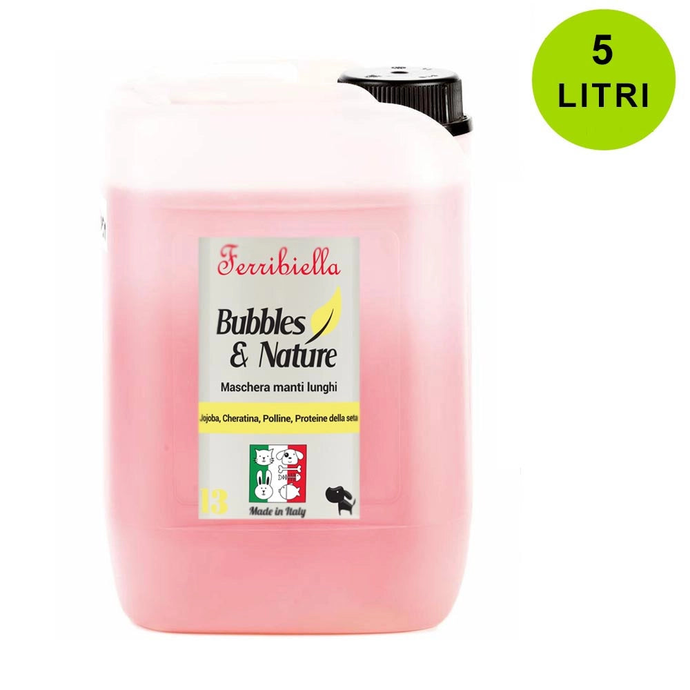 Fuss dog maschera per cani manti lunghi ammorbidente con cheratina tanica 5 litri