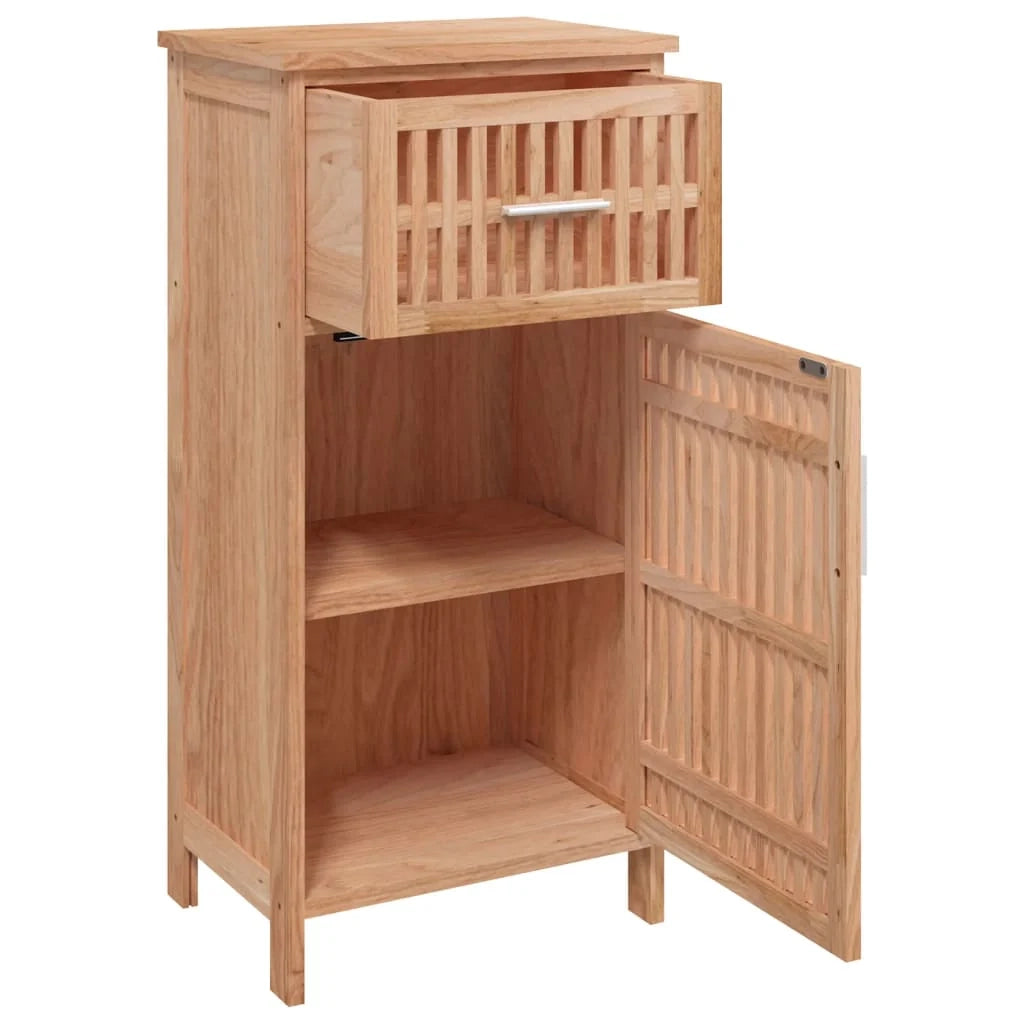 Mobile bagno 42 x 29 x 82 cm in legno massello di noce 02_0006544