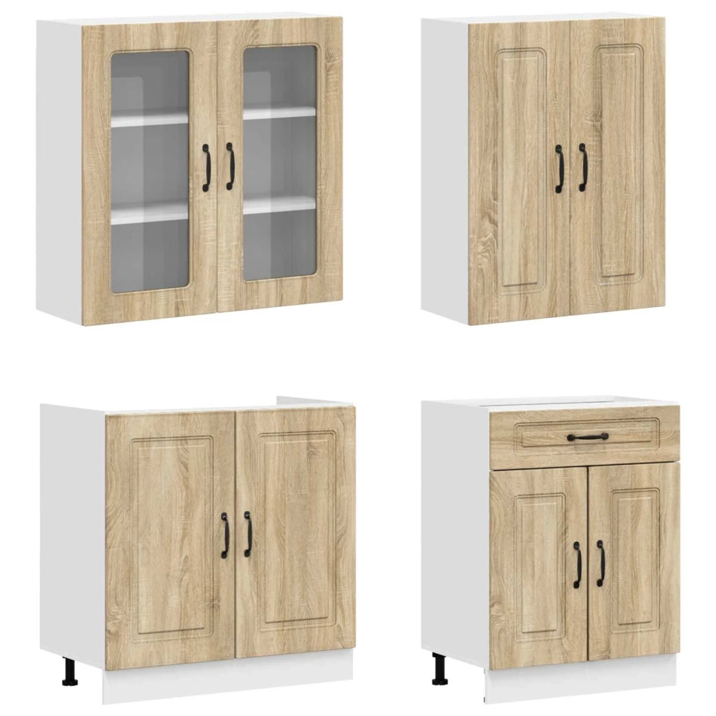 Unità Cucina KALMAR 8 pcs Rovere Sonoma Legno ingegnerizzato 3438185