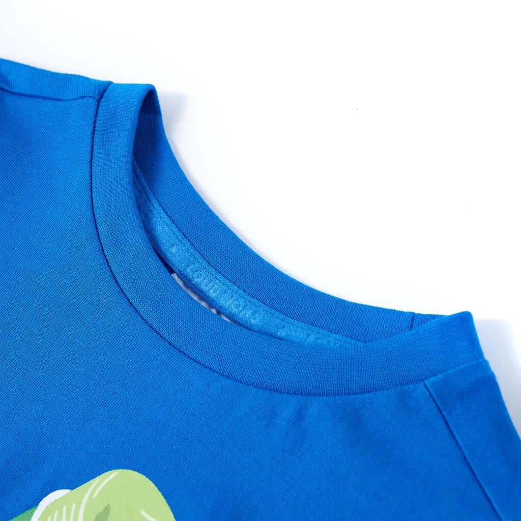 Maglietta per Bambini Blu Brillante 116cod mxl 132713