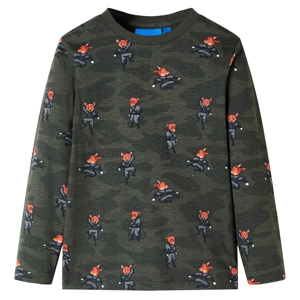 Pigiama per Bambini a Maniche Lunghe Cachi 92 CFW5582959
