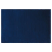 Tappeto Blu Navy Viscosa 140 x 200 cm Trapuntato a Mano pelo corto Moderno