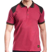 POLO ELASTICIZZATA RINFORZATA 'WORKPOL' BORDEAUX RICA LEWIS Tg. L - RICA LEWIS