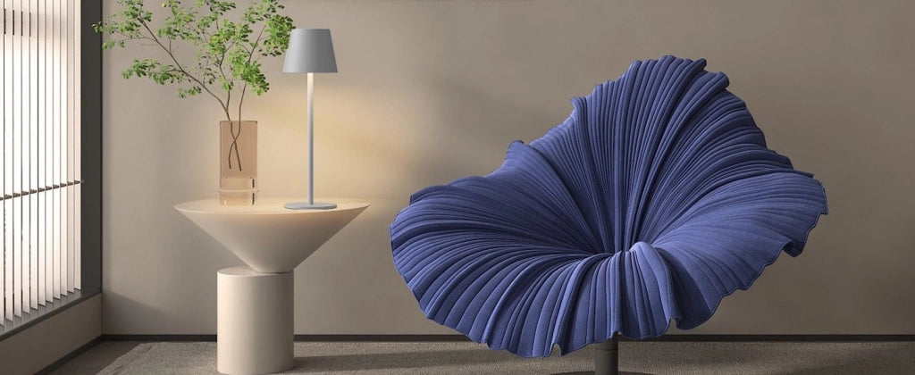 Lampada Da Comodino App1369-t Grey