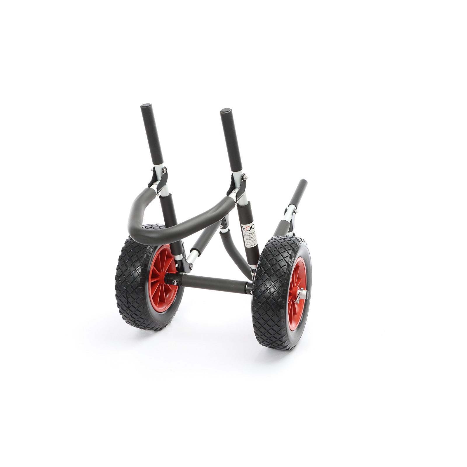 Toboli Carrello di trasporto per 1 tavola da surf SUP Richiudibile Max 45 kg Pneumatici in PU