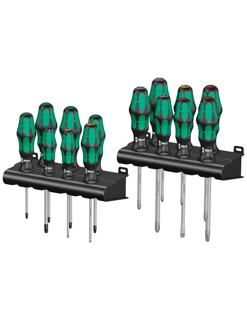 Set di 14 cacciaviti Kraftform Plus WERA Big Pack Serie 300