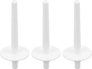 Kit di sostituzione per chiodi a molla - 3 pezzi - Macchina da cucire per uso domestico - Resina sintetica resistente - Supporto aggiuntivo per ganci di filo - Ganci di filo con gola ampia