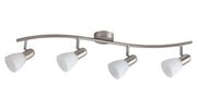 Plafoniera Rabalux Soma 4xE14 cromo satinato 70cm metallo