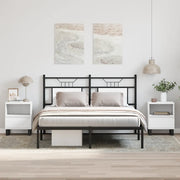 Comodini 2pz Bianchi 40x35x50 cm in Legno Multistratocod mxl 126456
