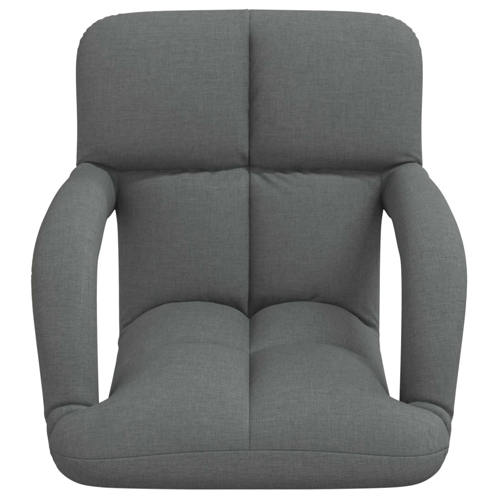 Sedia a pavimento regolabile Grigio Scuro 58 x 62 x 58 cm 42028126