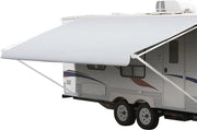 Sostituzione per RV ombrello 21', Tela universale a 3 strati, Bianco liscio