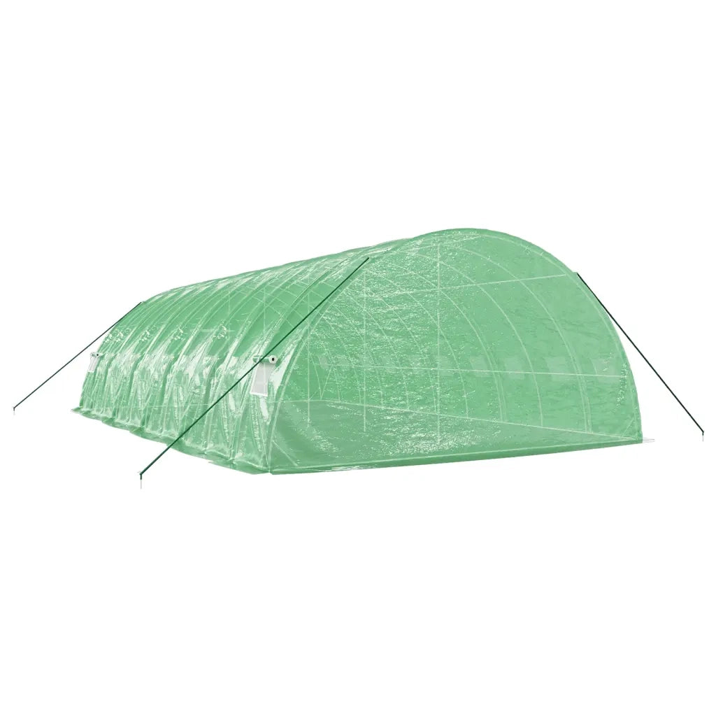 Serra con Telaio in Acciaio Verde 60 m² 10x6x2,85 m 3188108