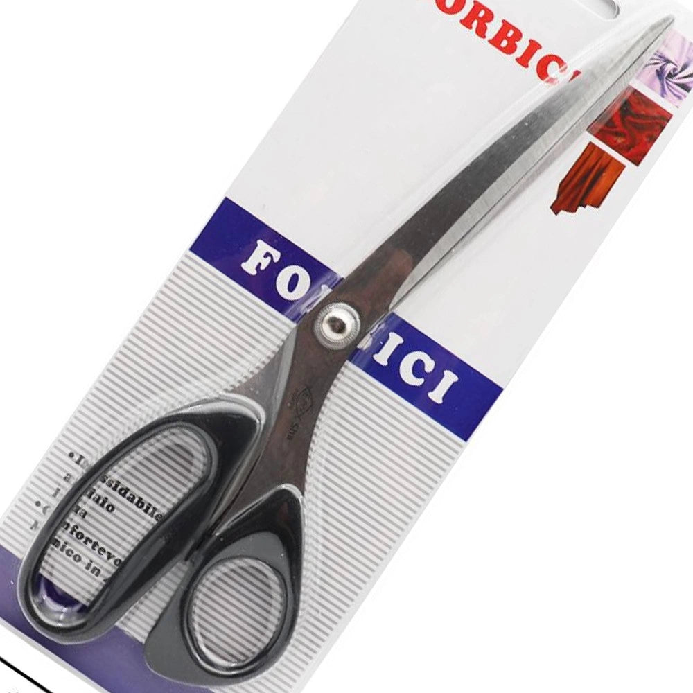 Trade Shop - Forbici Multiuso Con Lama Da 18cm Hmj Cancelleria Ufficio Scuola Utensile Cucina -