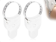 Misuratore di Distanza 2 Metri - Ergonomico - Ripiegabile - Con Tasto - Per Fitness/Alta Moda - Doppio - Materiale PVC - Righello