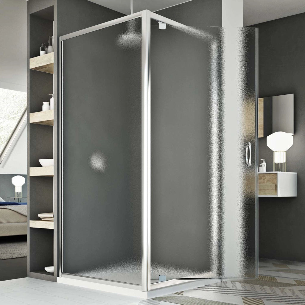 Box Doccia 70x75 AP. 75 CM H185 stampato C mod. Sintesi Duo 1 Anta