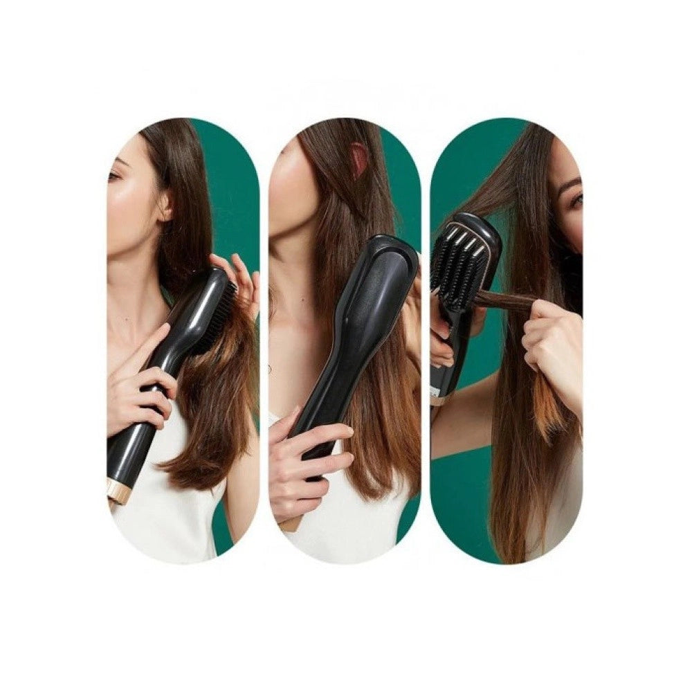 Trade Shop - Spazzola Ad Aria Elettrica Multifunzionale Asciuga Pettina Capelli 1000w Q-m623 -