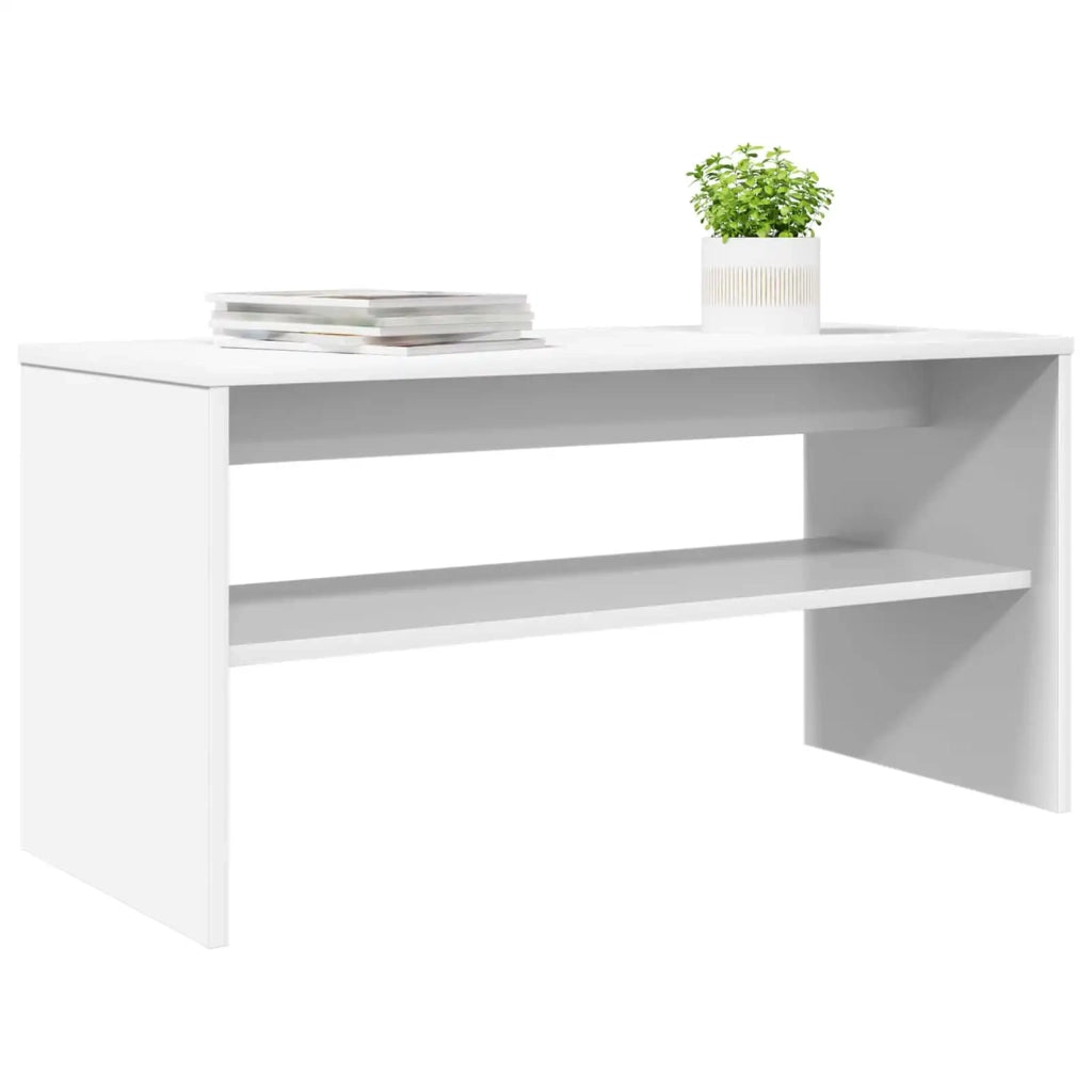 Mobile TV 80 x 35 x 40 cm Bianco Legno ingegnerizzato 8000300