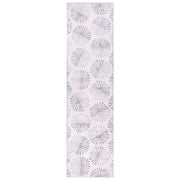Tappeto da corridoio tessuto bianco sporco 80 x 300 cm Moderno motivo astratto Corridoio Per riscaldamento a pavimento Fondo antiscivolo