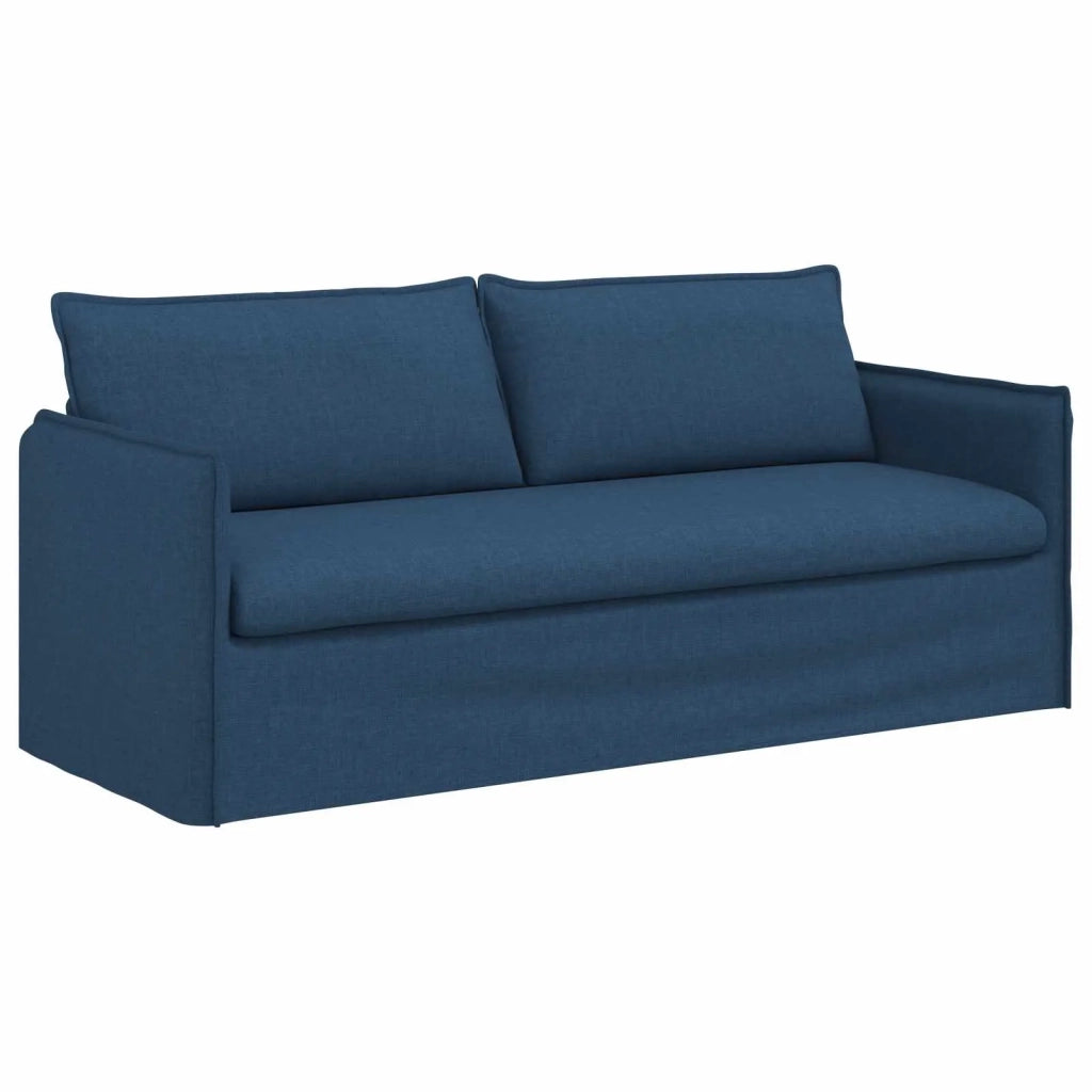 Divano Blu 196 x 82 x 85 cm Tessuto