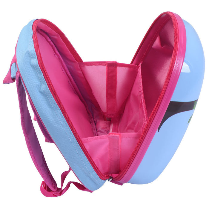 Valigia per bambini + zaino trolley con ruote per bambini colore blu e rosa 20_0001378