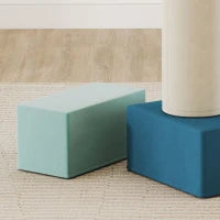 Set di 5 Costruzioni Morbide in Schiuma per Bambini con Fodere Estraibili, 61x40.6x60 cm, Multicolore