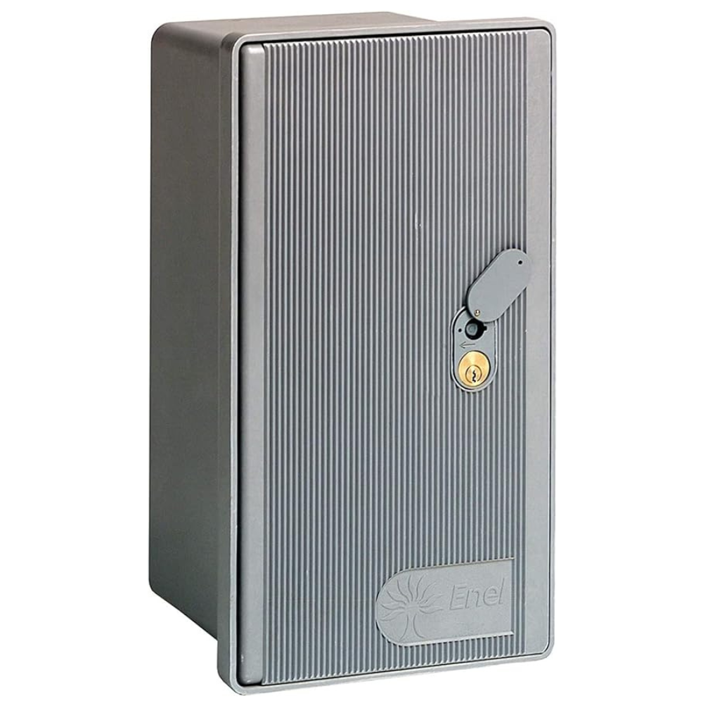 Cassetta contatore enel monofase 1 posto con serratura e chiave