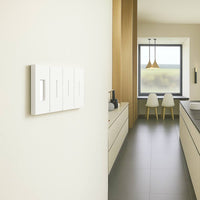 Bticino living now cover per prese e interruttori moderni *** colore bianco, confezione 1