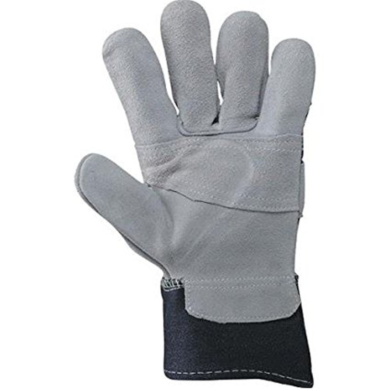 Guanti da lavoro crosta e tela jeans