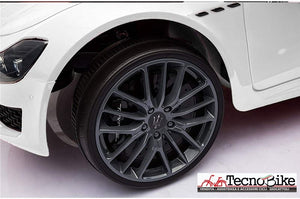 Auto Elettrica Per Bambini MASERATI GHIBLI 12V-Bianco