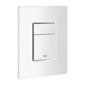 Placca di comando SKATE COSMOPOLITAN  per cassetta incasso Grohe  - Bianco