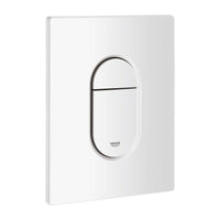 Placca di comando ARENA COSMOPOLITAN per cassetta incasso Grohe  - Bianco