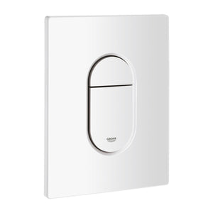 Placca di comando ARENA COSMOPOLITAN per cassetta incasso Grohe  - Bianco