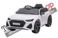 Auto Macchina Elettrica Per Bambini Audi RS6 12V-Bianco