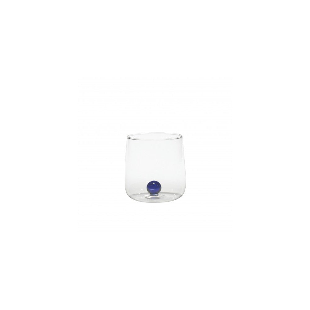 Bicchiere borosilicato Bilia Tumbler Zafferano set 6 pezzi colore Blu