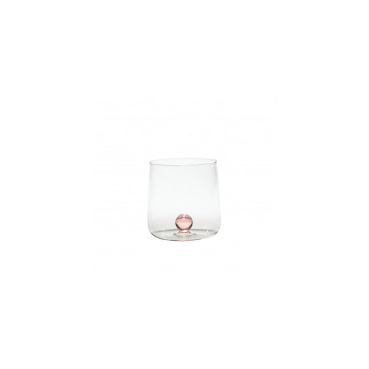 Bicchiere borosilicato Bilia Tumbler Zafferano set 6 pezzi colore Rosa
