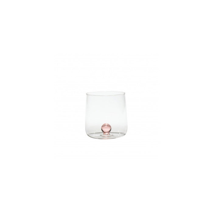 Bicchiere borosilicato Bilia Tumbler Zafferano set 6 pezzi colore Rosa